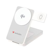 Verbatim QI2 Magnetic Wireless Power Bank 10000 Mah White 32296