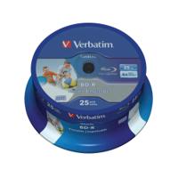 Verbatim Blu-ray BD-R 25 GB 6x Printable Spindle (25 Pack) 43811