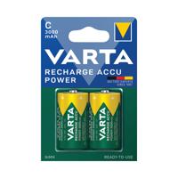 Varta C Rechargeable Accu Battery NiMH 3000 mAh (Pack of 2) 56714101412
