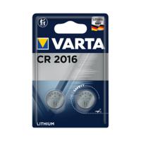 Varta CR2016 Lithium Coin Cell Battery (2 Pack) 06016101402