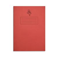 Morrells Handwriting Exercise Book Nrow Line A4 Red Pack of 50 MHNLR-0