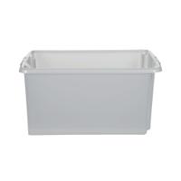 Stack And Store 52 Litre Storage Box Transparent 590x400x290mm S01L8010