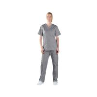 434NPH Unisex Smart Scrub Top Storm Grey Size XL 434NPH/STOR/XL