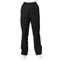 Work in Style ANNE Female Healthcare Trouser Black Size 34 in ANNE/BLAC/34