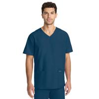 Cherokee Originals V-Neck Scrub Top Carib Blue S CKE00014A/CARI/S