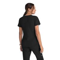 Skechers Breeze Women's Scrub Top Black XXS SK101/BLAC/XXS