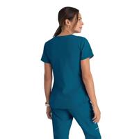 Skechers Breeze Women's Scrub Top Bahama Blue S SK101/BAHA/S