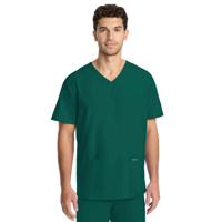 Cherokee Originals Ultra V-Neck Scrub Top HGrn 3XL C CKE00014AHUNT3XL