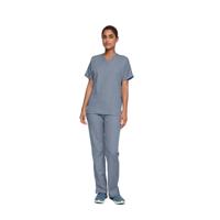 Cherokee Unisex Scrub Top Grey XS CH4700/GREY/XS