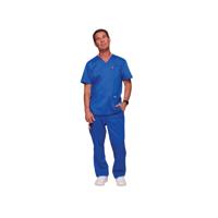 Cherokee Revolution WW670 V Neck Scrub Top Royal Blue Size S CHWW670/ROYA/S