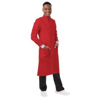 Work in Style Howie Lab Coat Regular Red 46 EEHWCR/REDD/46