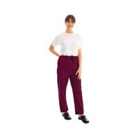 334LWT Unisex Lightweight Scrub Trouser Maroon Size XL 334LWT/MARO/XL
