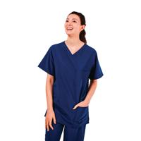 Key Scrubs KEYTU100 Eco Stretch Atlantic Scrub Top Navy Size L KEYTU100/NAVY/L