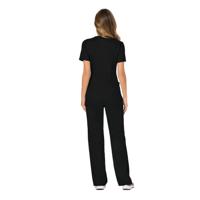 Cherokee Revolution Mock Wrap Top Black 3XL CHWW610/BLAC/3XL