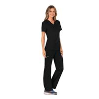 Cherokee Revolution Mock Wrap Top Black 2XS CHWW610/BLAC/XXS