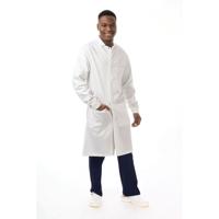 Work in Style Flame Retardant Lab Coat Unisex Wht 2XL EEFRLC/WHIT/2XL