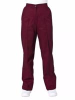 Anne Healthcare Trousers: Professional Comfort for Medical & Care Professionals Maroon 52