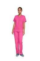Cherokee Unisex Scrub Top Shocking Pink 2XS CH4700/SHPK/XXS