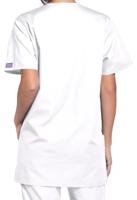 Cherokee Professional V-Neck Scrub Top: Comfortable Medical Workwear for Healthcare Professionals Wh