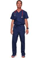 Cherokee Originals Unisex Medical Scrub Set - Comfortable, Practical Healthcare Uniform Navy 4XL