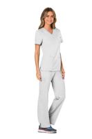 Cherokee Revolution Mock Wrap Top White 2XL CHWW610/WHIT/2XL