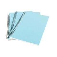 A5 Spiral Pad 80 Leaf Blue (Pack of 12) WX10039