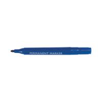 Blue Permanent Marker Bullet Tip (Pack of 10) WX26046