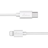 MediaRange Apple Lightning to USB Type-C Charge + Sync Cable 1m White