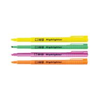 Highlighter Pens Assorted (Pack of 4) WX93206