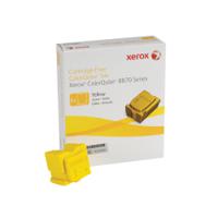 Xerox ColorQube 8870 Yellow Ink Stick 17K (6 Pack) 108R00956