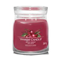 Yankee Candle Signature Medium Jar 368g Black Cherry (Pack of 4) 1701391E