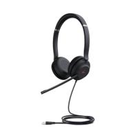 Yealink UH37 Wired Binaural On-ear Headset MS Teams Noise Isolating USB Black 1308100