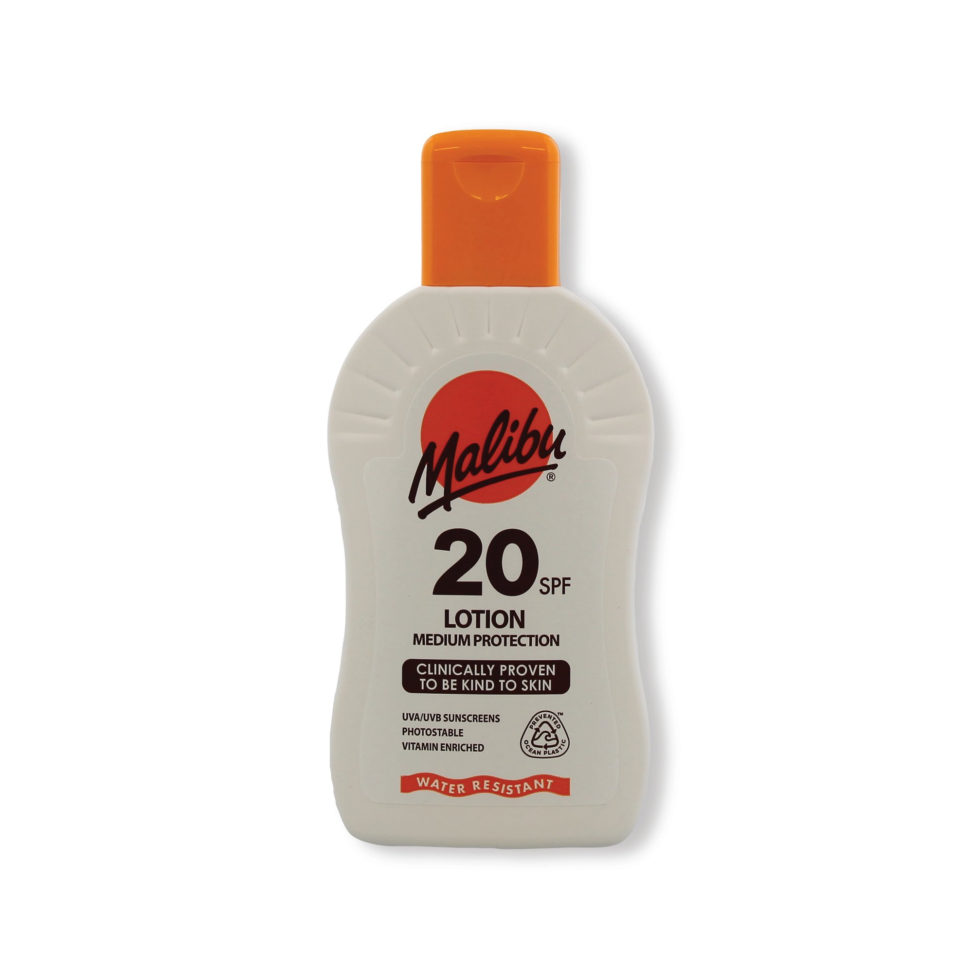 Malibu SPF 20 Sun Lotion 200ml SUMAL082