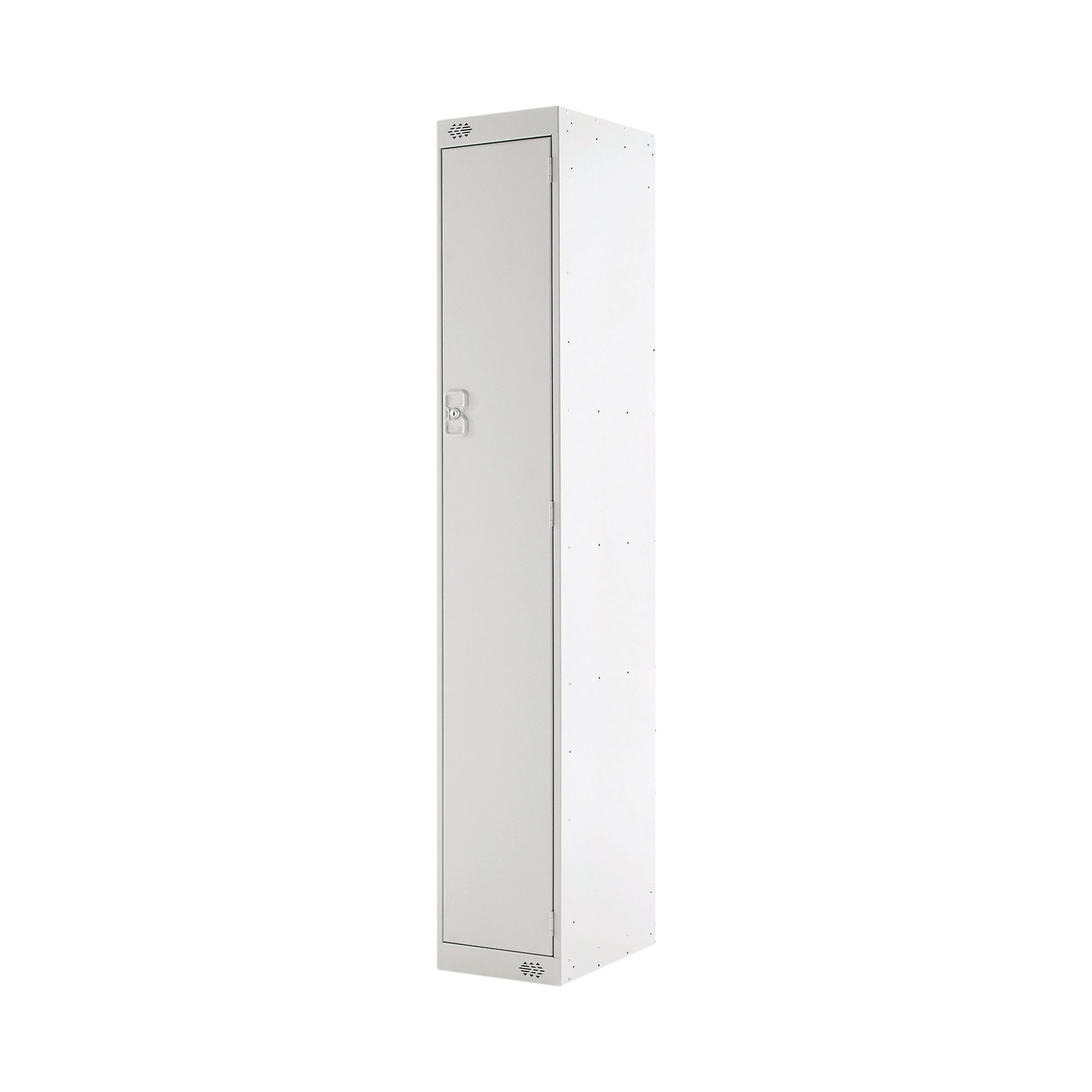 Single Compartment Locker 300x300x1800mm Light Grey Door M12211GUGU00