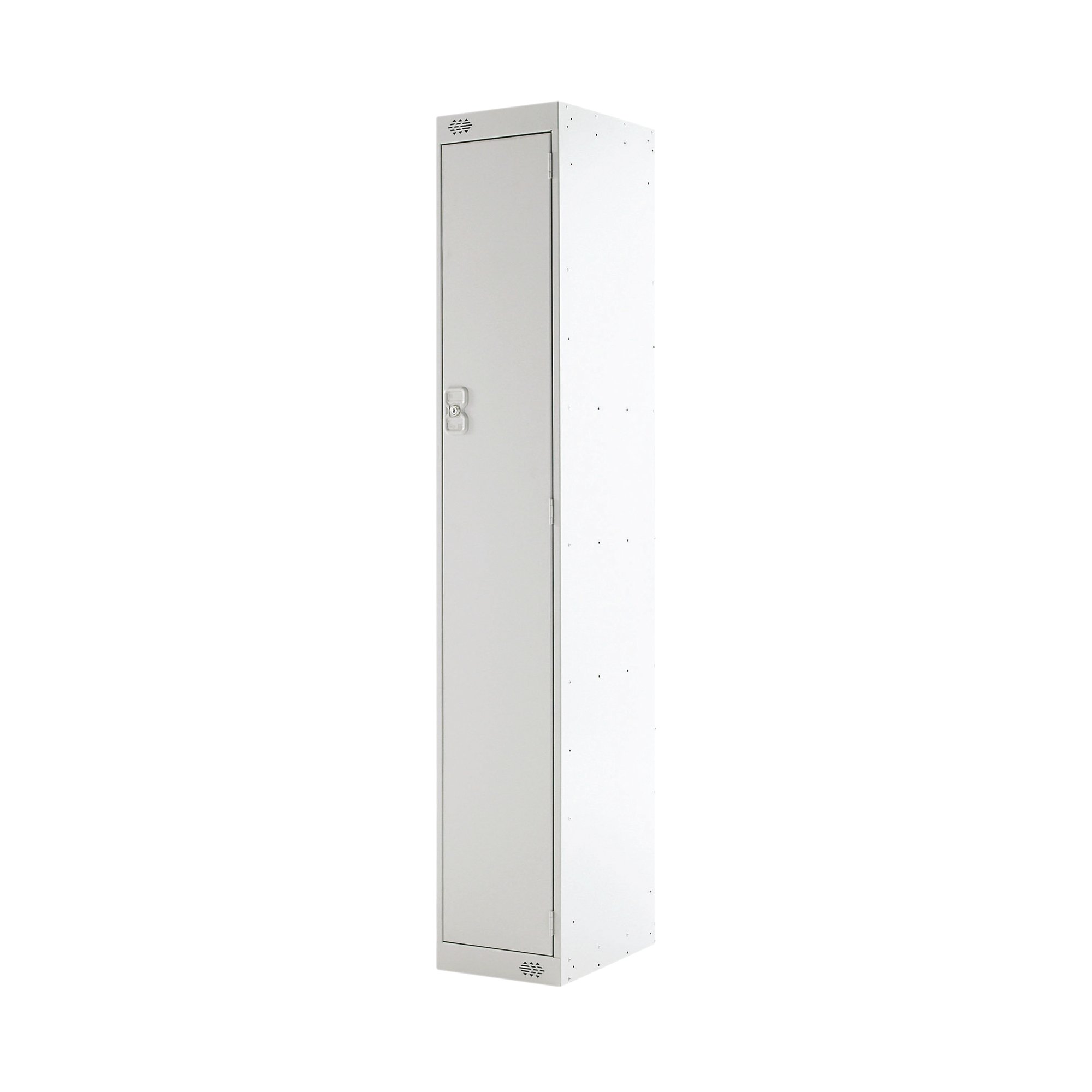 Single Compartment Locker 300x450x1800mm Light Grey Door M12511GUGU00