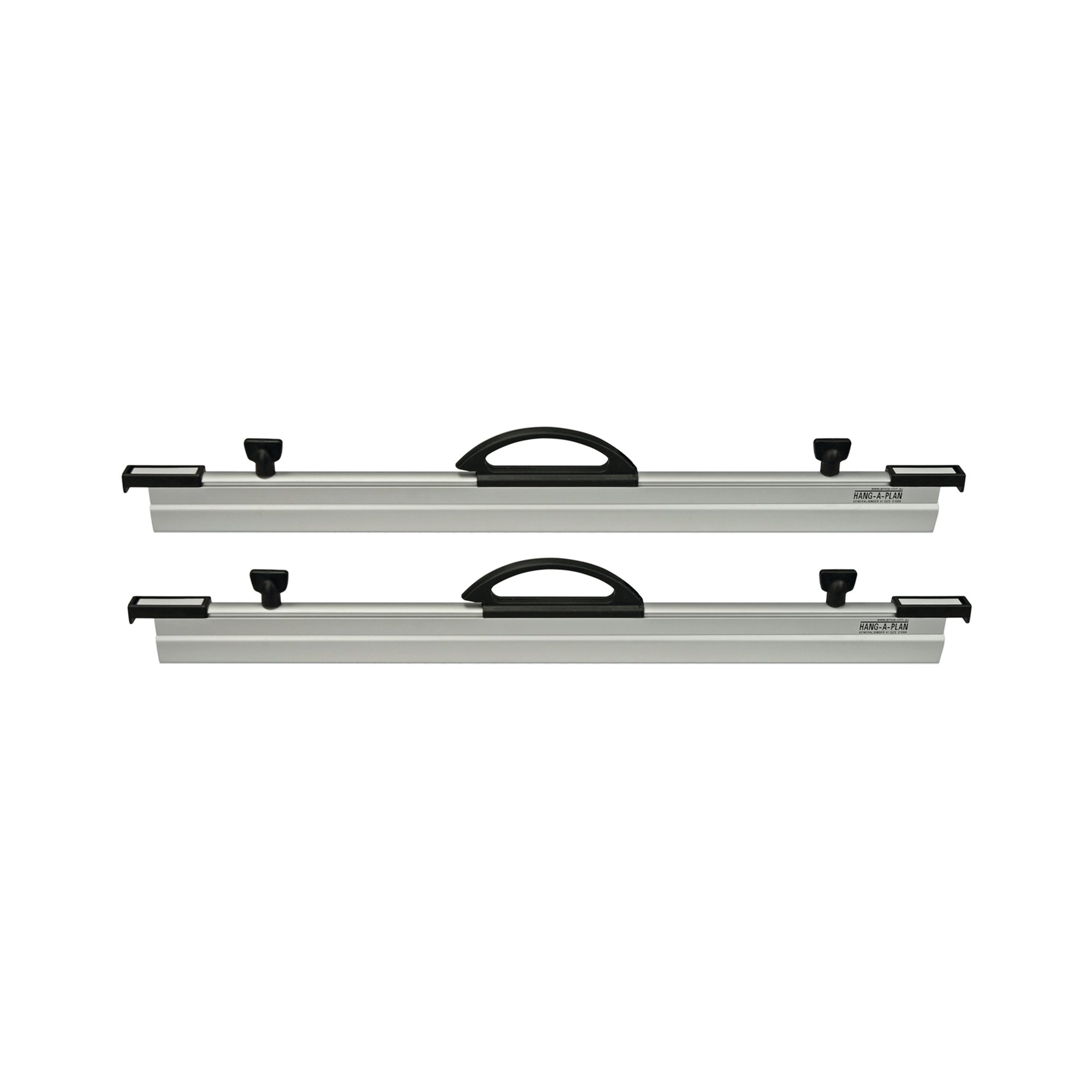 Arnos Hang-A-Plan Binders with Handles A1 Silver Pack of 2 D100A2PK