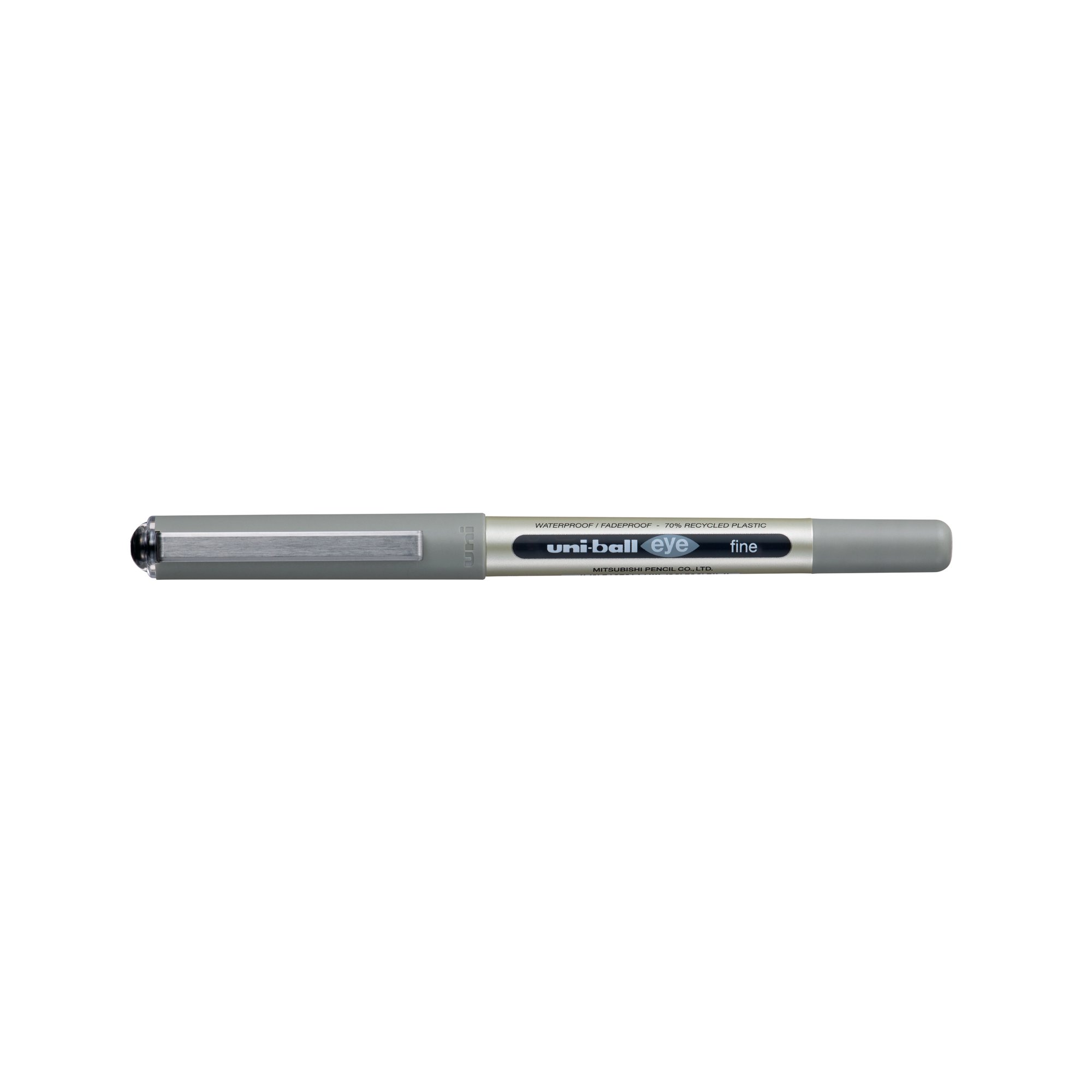 Uni-Ball Liquid Ink Rollerball Pen UB-157E Black (Pack of 12) 315150000