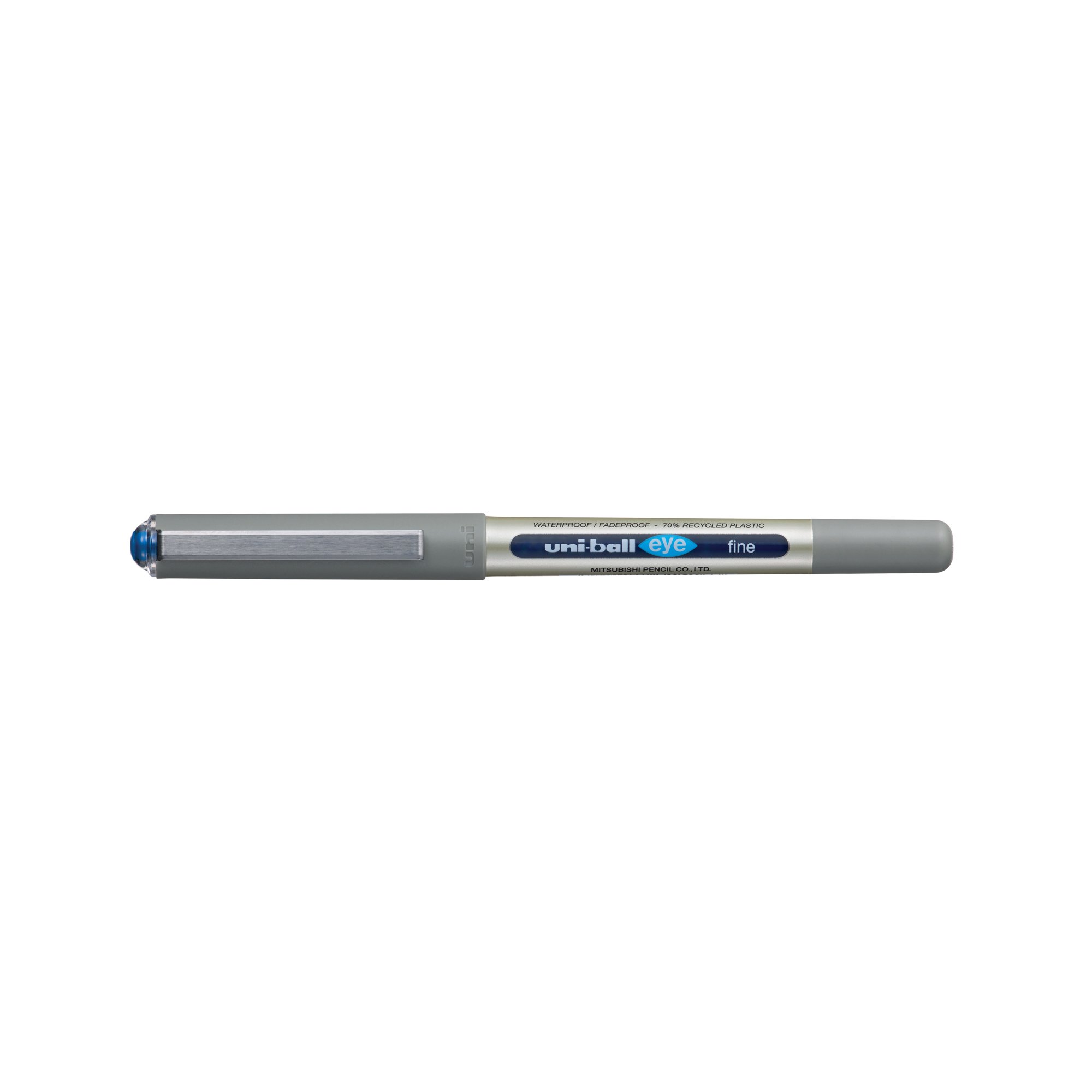 Uni-Ball Liquid Ink Rollerball Pen UB-157E Blue (Pack of 12) 315168000