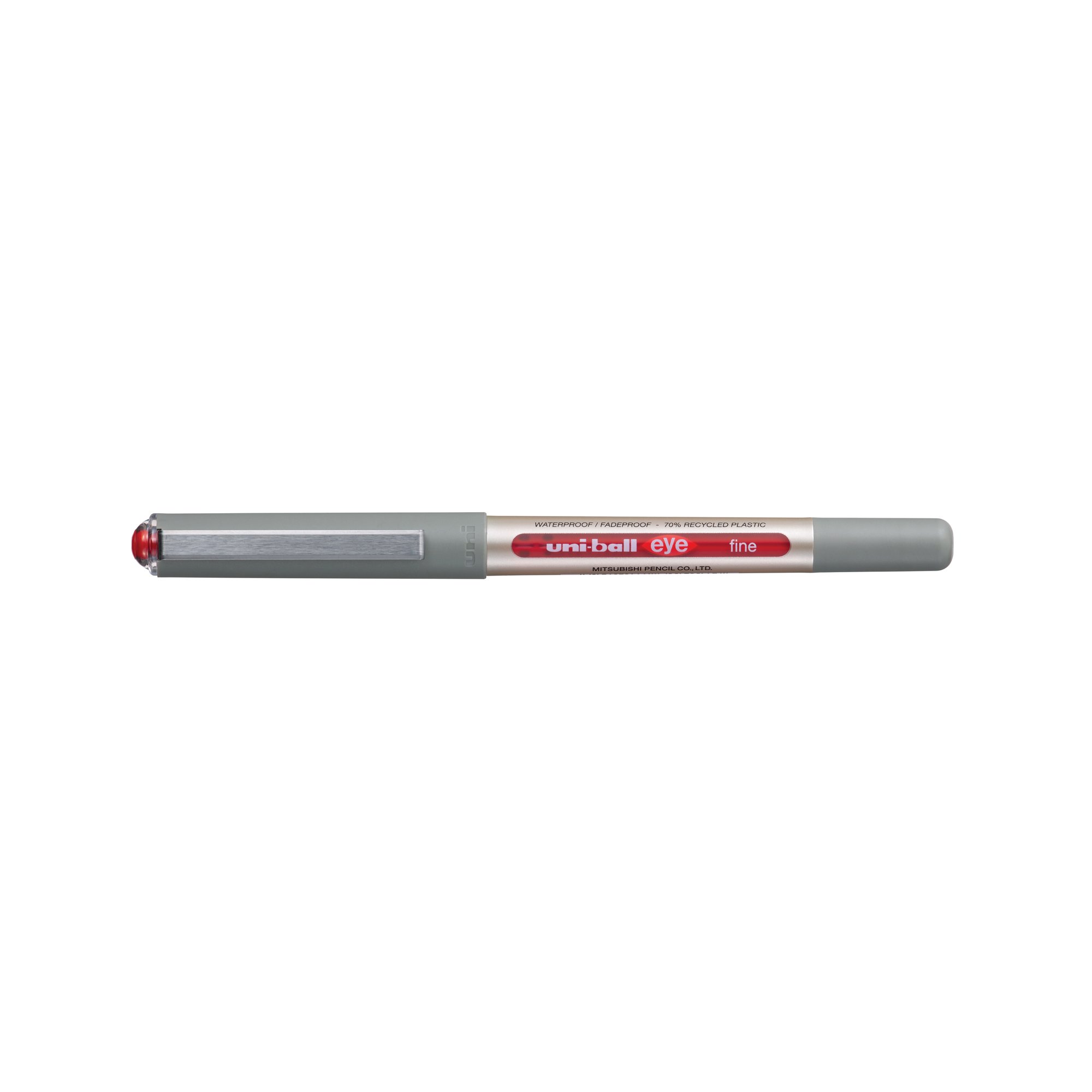 Uni-Ball Liquid Ink Rollerball Pen UB-157E Red (Pack of 12) 315176000
