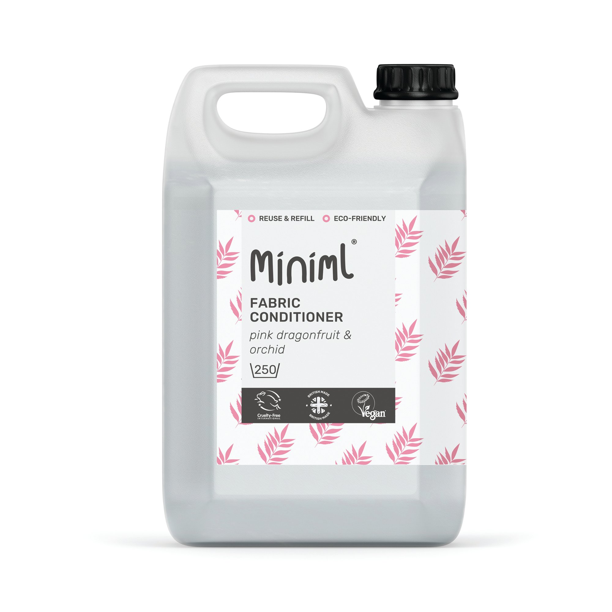 Miniml Fabric Conditioner Pink Dragonfruit + Orchid 5L Refill MIN396