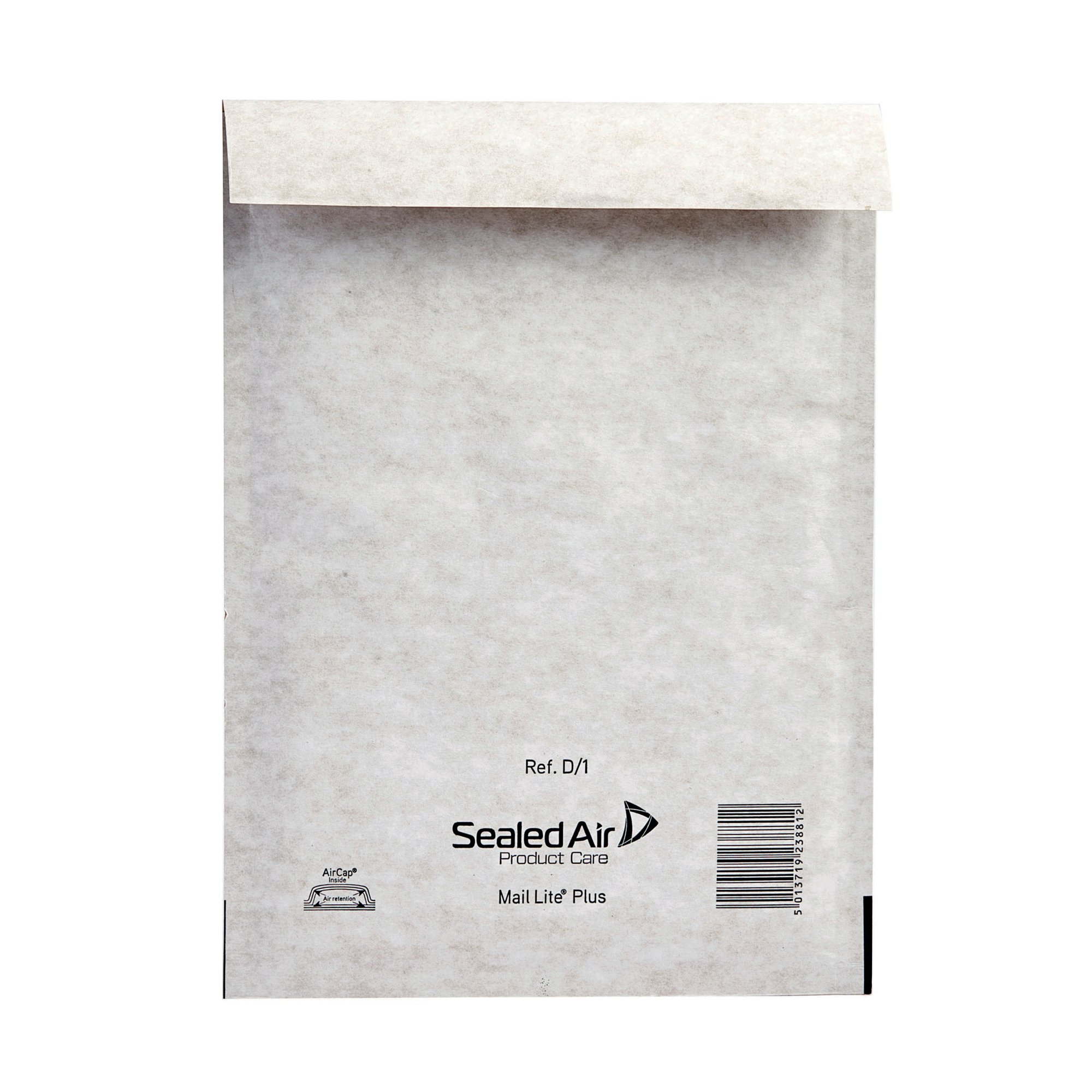 Sealed Air + Bubble Lined Postal Bag Size D1 180x260mm Oyster White (Pack of 100) 103025656