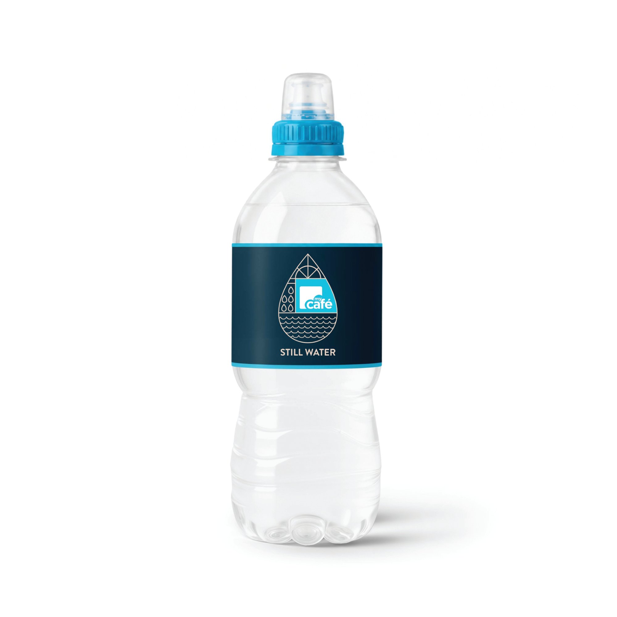 MyCafe Still Spring Water 500ml Sport Cap Bottle Pack of 24 MYC51207