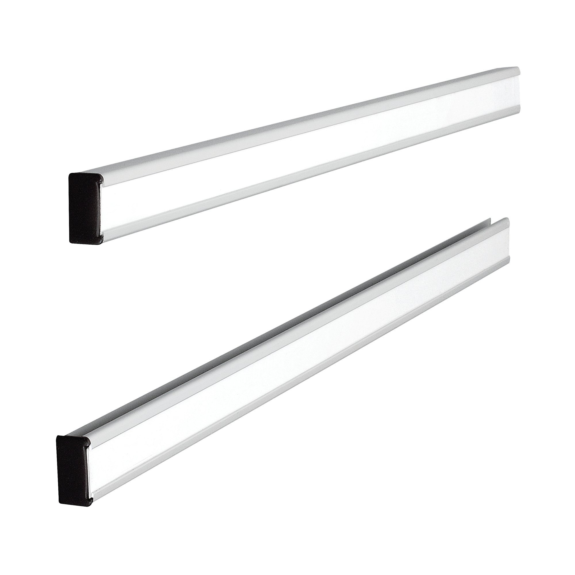 Nobo T-Card Metal Link Bars Size 24 772x13mm Pack of 2 1900413