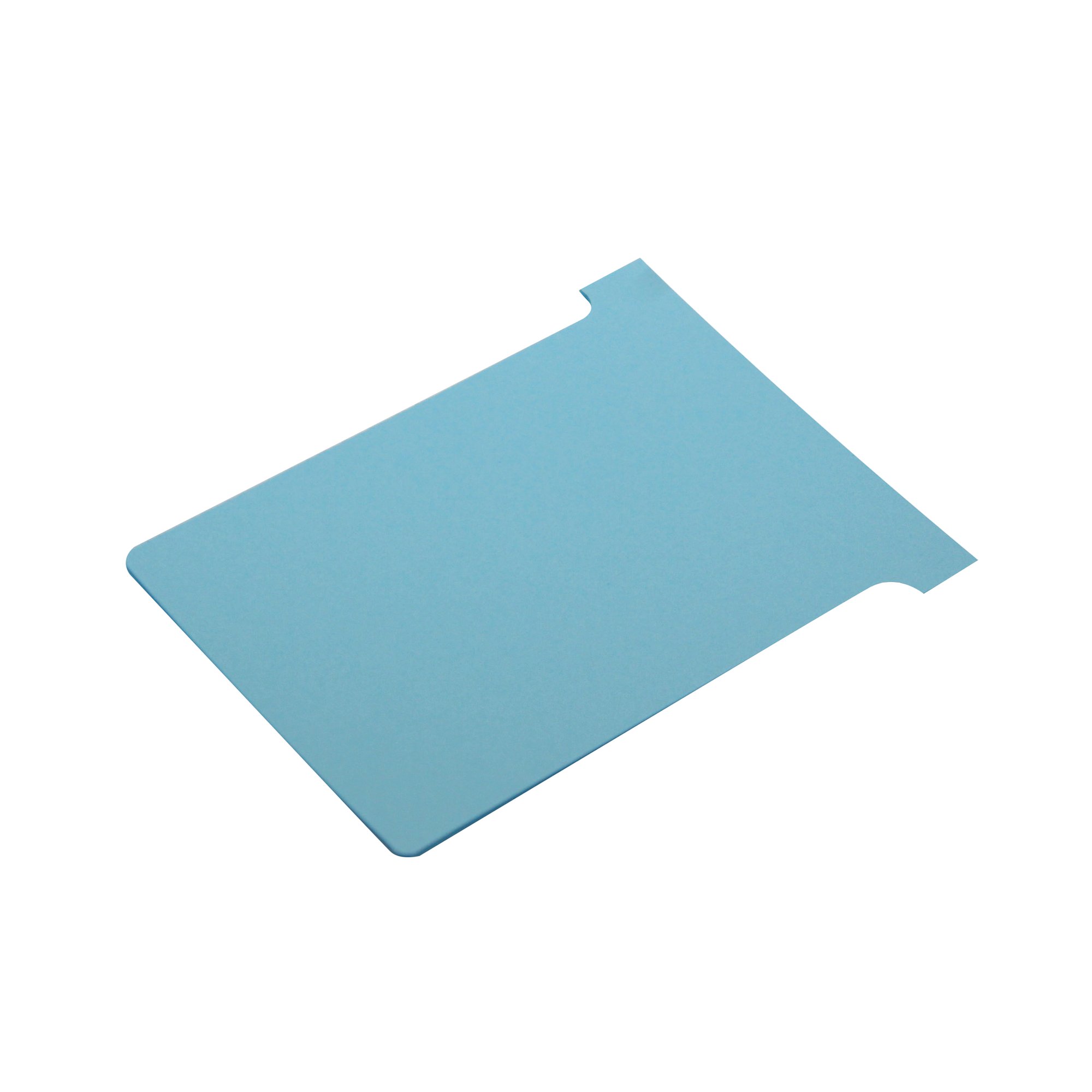 Nobo T-Card Size 3 80x120mm Light Blue Pack of 100 2003006