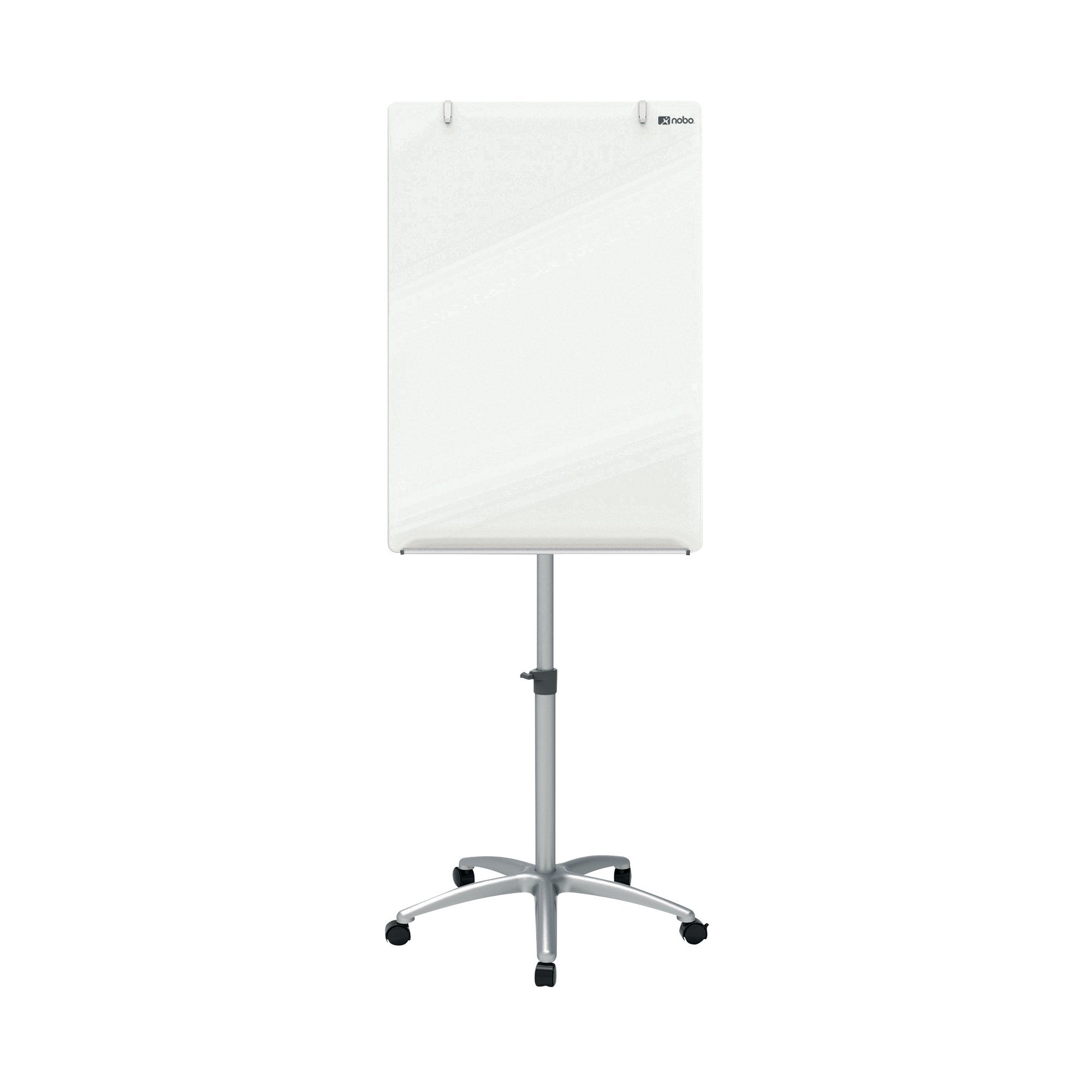 Nobo Glass Mobile Easel Brilliant White 1903949