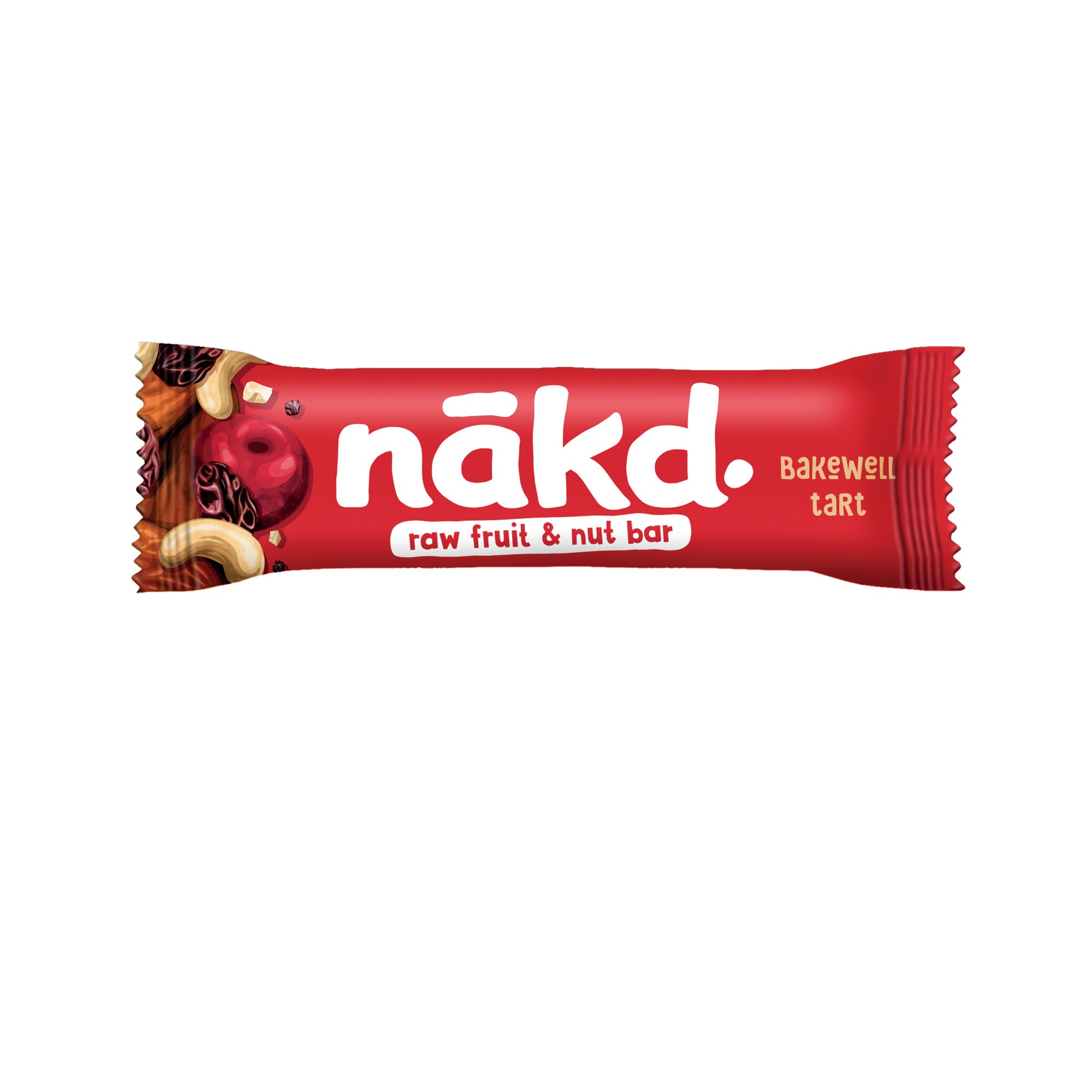 Nakd Gluten Free Bakewell Tart Snack Bar 35g (Pack of 18) 35NKDGFBT