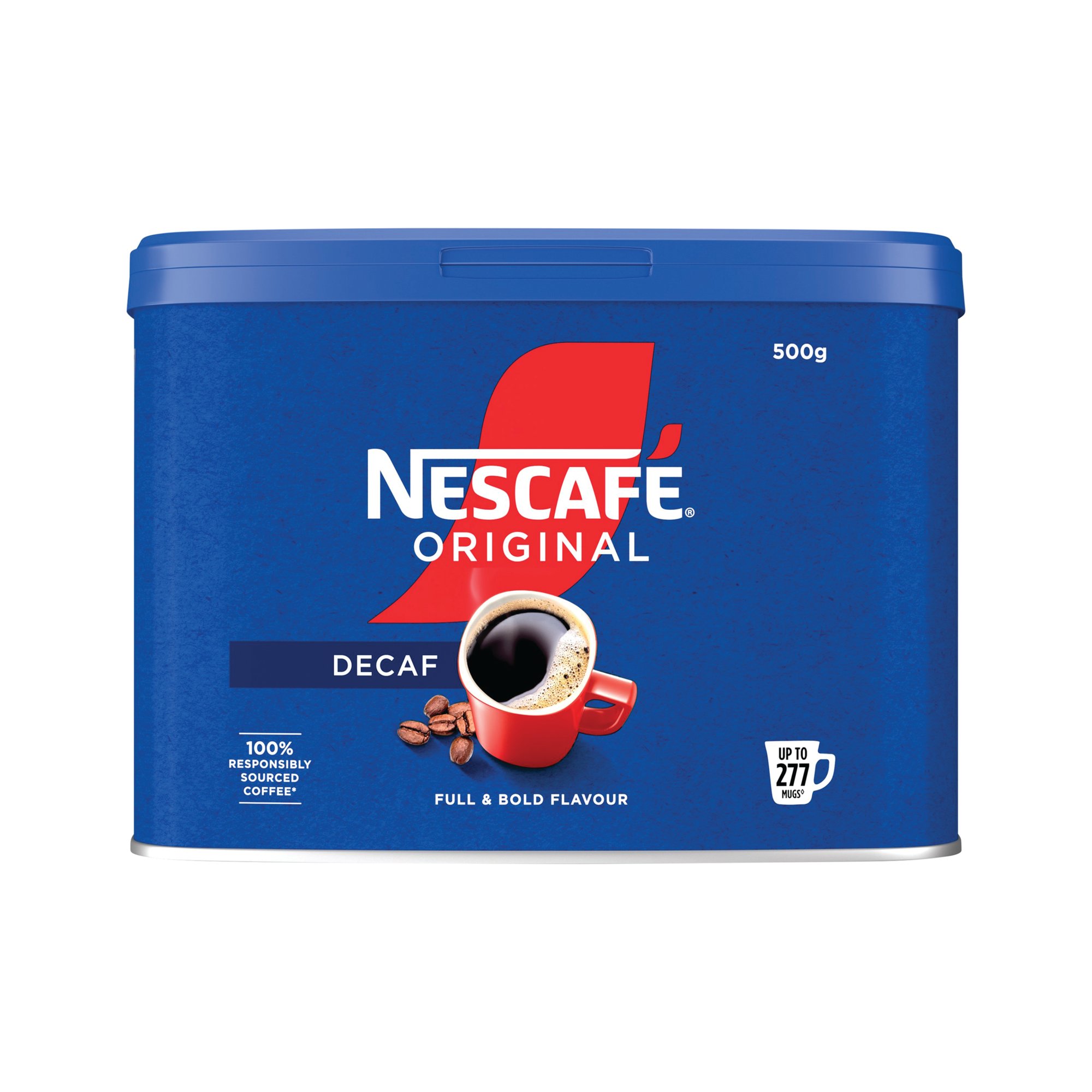 Nescafe Original Decaffeinated Instant Coffee 500g Tin 12315569