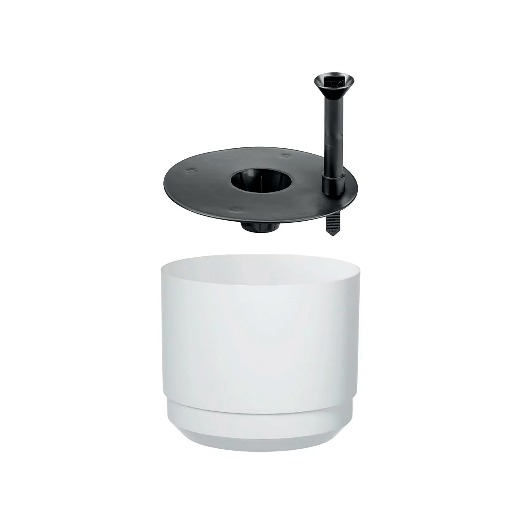 Paulina Self Watering Pot 20cm White 48210