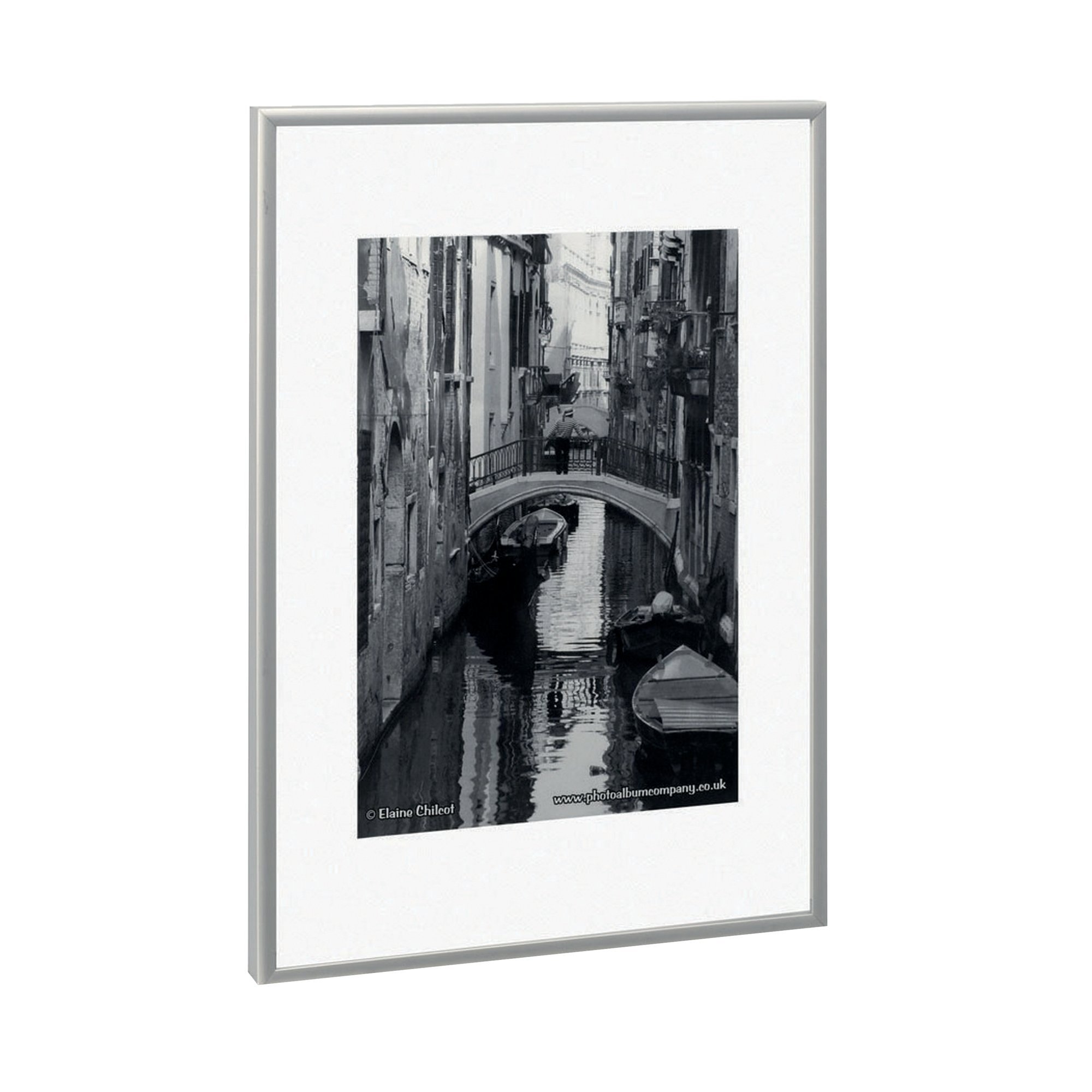 Hampton Frames Certificate Frame Brushed Aluminium A3 PAAFA3B