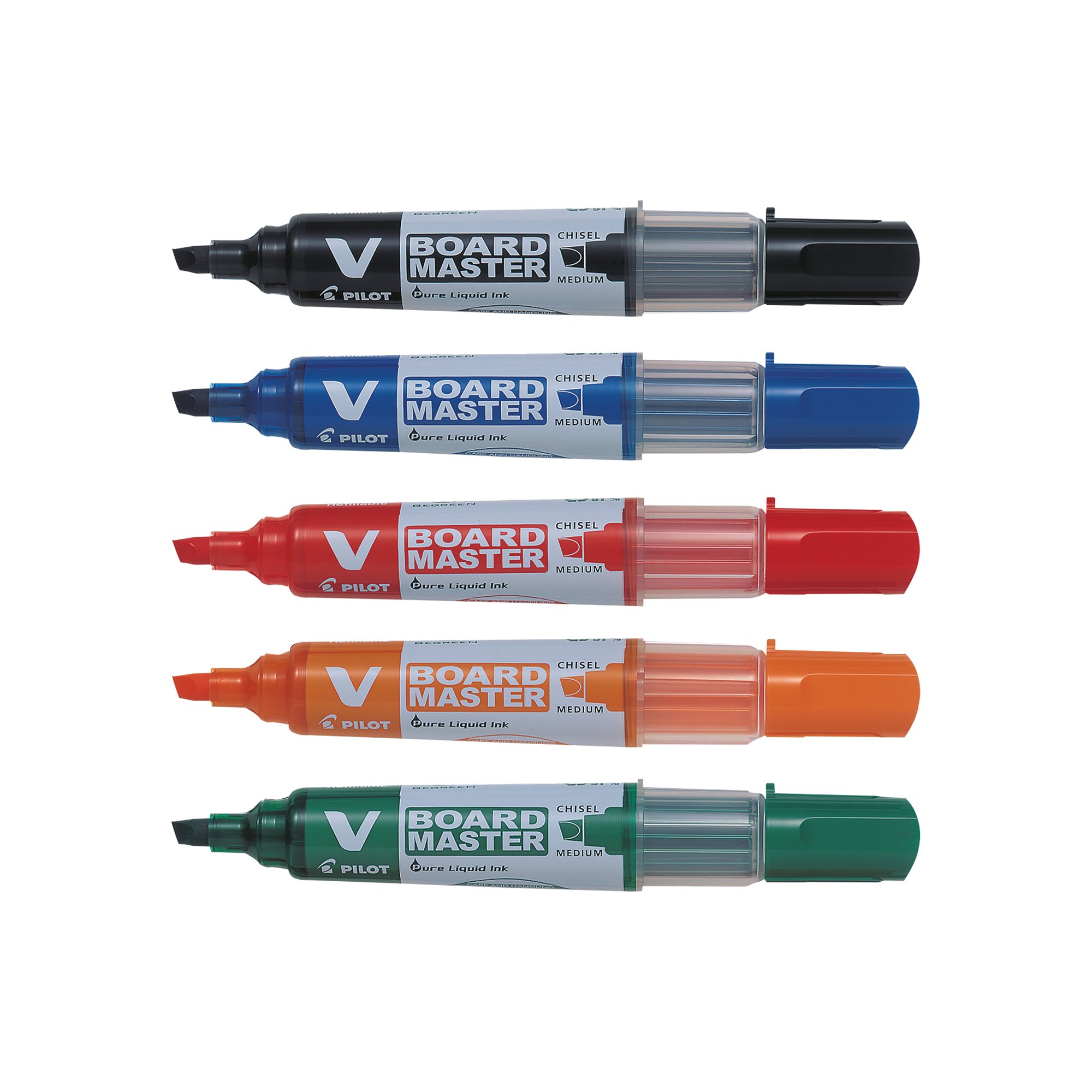 Pilot V-Board Master Drywipe Mkr Chisel Ast Pack of 10 5012052029767